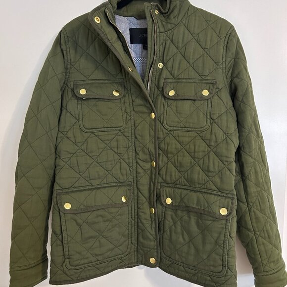 J.Crew quilted jacket - Picture 1 of 5